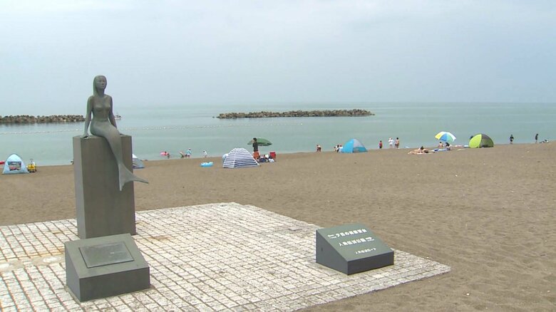 上越市・鵜の浜海水浴場（資料）