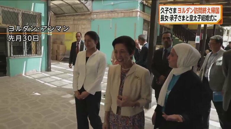 ヨルダン到着後、難民キャンプやユニセフで子どもたちと交流された