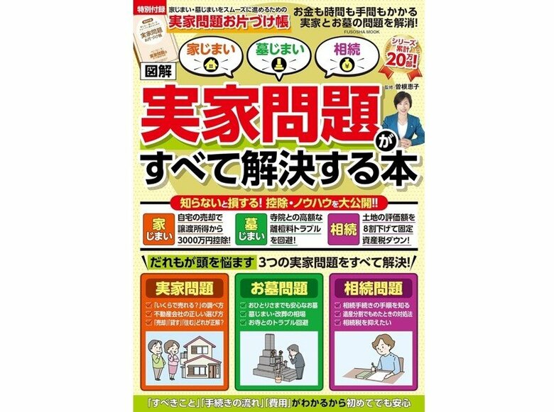 『家じまい・墓じまい・相続［図解］実家問題がすべて解決する本』（扶桑社）