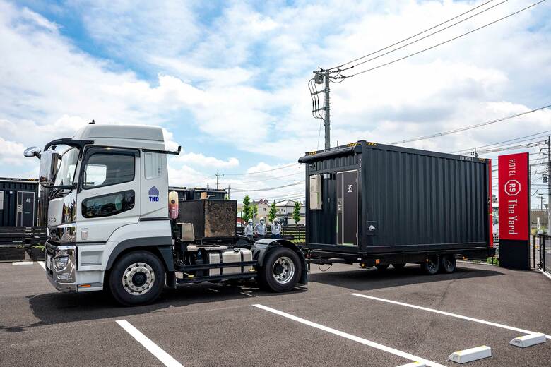 東京・三鷹市へ出動したときの様子（画像提供/デベロップ）