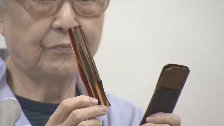 めぐみさんが父・滋さんに贈ったクシ