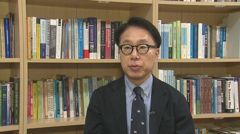 梨花女子大学・北朝鮮学科　パク・ウォンゴン教授