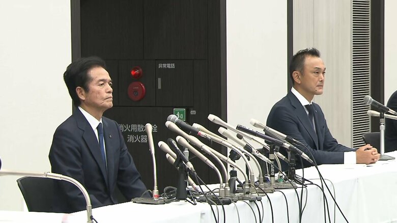 兼重社長と次期社長・和泉専務