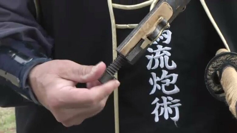 これが「尾栓」のねじだ！