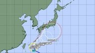 【台風情報】台風26号の進路予想　沖縄に接近後は本州の南を進む可能性　本州付近では雨の降る日が多くなる予想