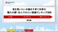これから家を買いたい共働き子育て世帯の憧れの駅・住んでみたい路線ランキング2026～関西版～