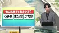 【天気／山形】天気ふりかえり＆秋の肌寒さを表す言葉は？　中村友祐気象予報士の予報(1)