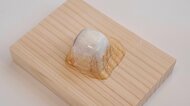 “溶けかけの氷”を再現した木彫りがリアル…納豆や菓子までも?他の作品もすごかった
