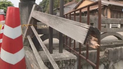 世界遺産「石見銀山」でツアーの女性客が転落死 景観重視で設置された木製の防護柵は2年前から腐食も補修せず