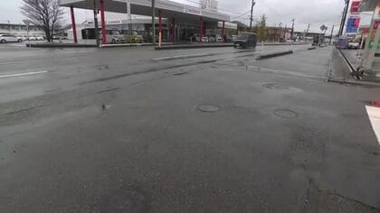富山市婦中町の国道359号で87歳女性が車にはねられ死亡　歩いて横断中の事故