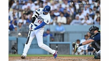 大谷翔平が10試合ぶり23号ホームラン　今季10度目の先頭打者弾　昨季60本ローリーにも一発
