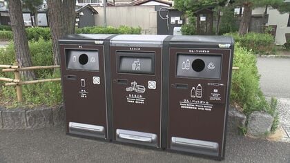 これまでは公共のゴミ箱なく…観光地・高山で“ゴミのポイ捨て問題” 試験的にスマートゴミ箱を設置し効果検証