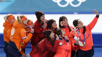 スピードスケート女子団体パシュートで日本が銅メダル　髙木美帆は10個目メダル　日本は今大会19個目メダルで冬期最多更新【ミラノ・コルティナ五輪】