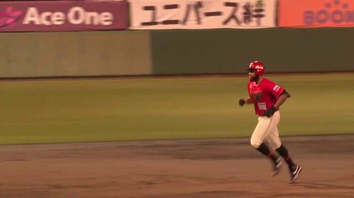 高知FDの前期最終戦では2ホーマー