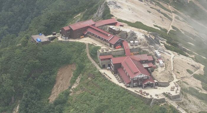 山小屋などに残った登山者は全員下山