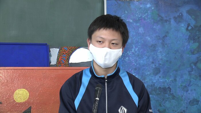 あきた総文2026では「多くの作品を見て学びを得たい」と話す佐藤凱斗さん