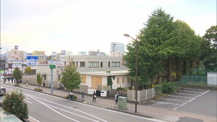 JR三島駅近くにある国有地(検察跡地)