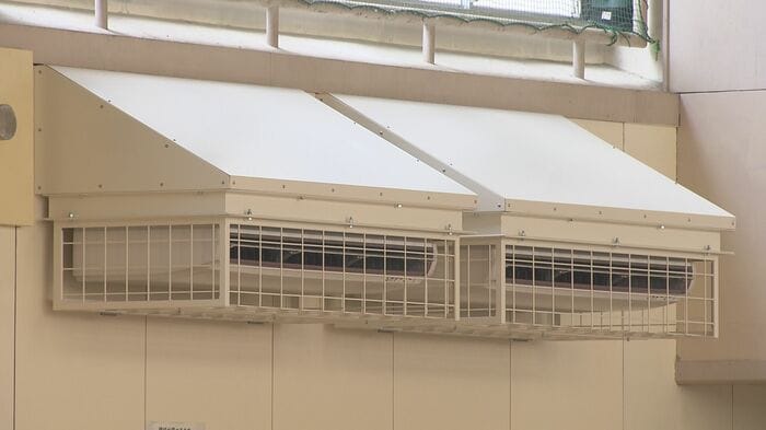 冷房を稼働させると10分程度で快適に