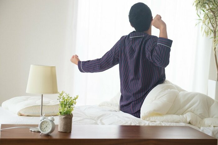 心地の良い目覚めのイメージ