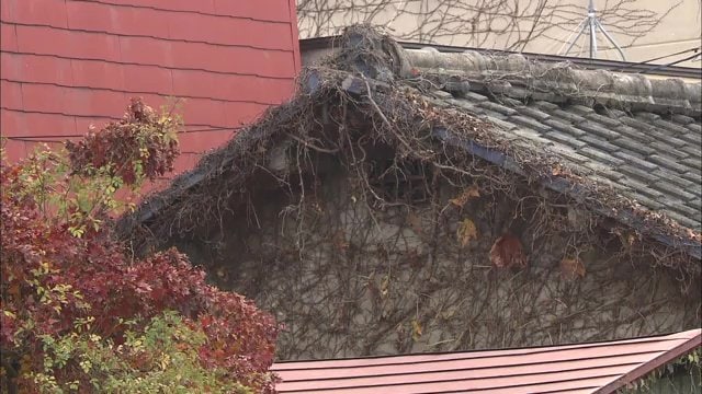 旧市街地の古い建物