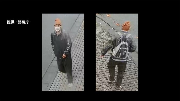 警視庁は、12月12日、逃走中の男の画像を公開した。