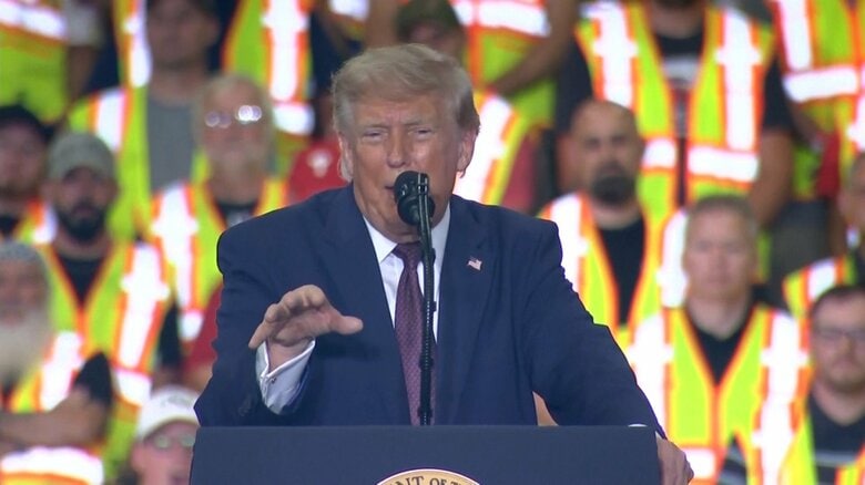 トランプ氏の支持率34％で最低水準に並ぶ　物価高やイラン戦闘に不満｜FNNプライムオンライン