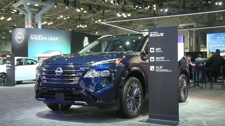 ニューヨーク国際自動車ショー開幕　「トランプ関税」への対応は？日産・ホンダ・韓国現代自動車担当者がコメント｜FNNプライムオンライン