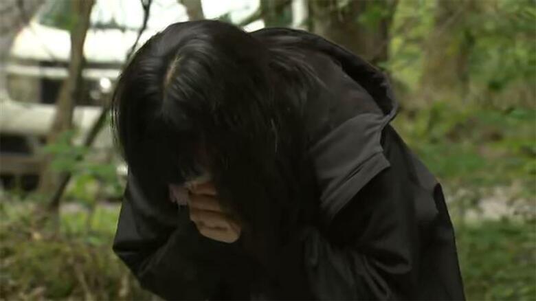 今年4月、捜索現場を訪れた小倉美咲さんの母・とも子さんが取材に応じた