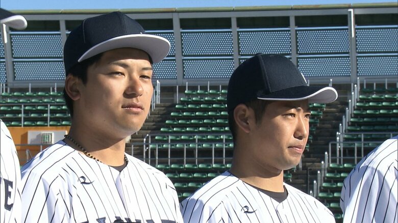 竹内選手（左）と池谷選手