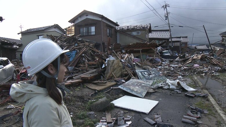川辺世里奈キャスターが見たがれきの山