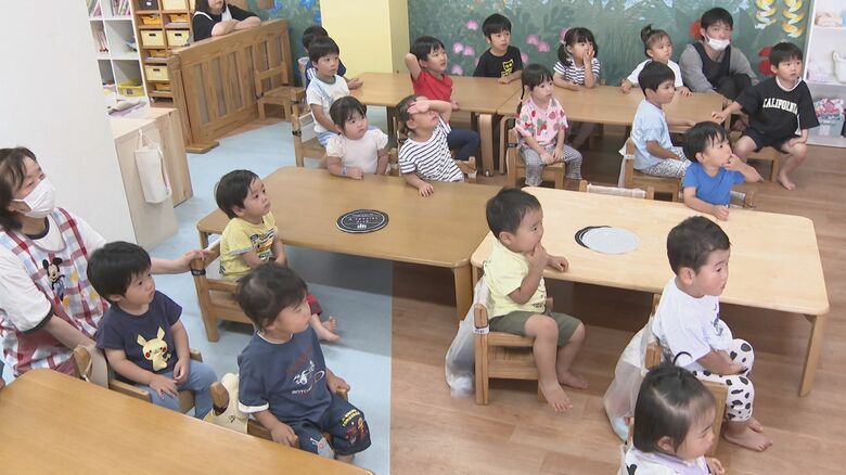 保育園で開かれた「食育講座」