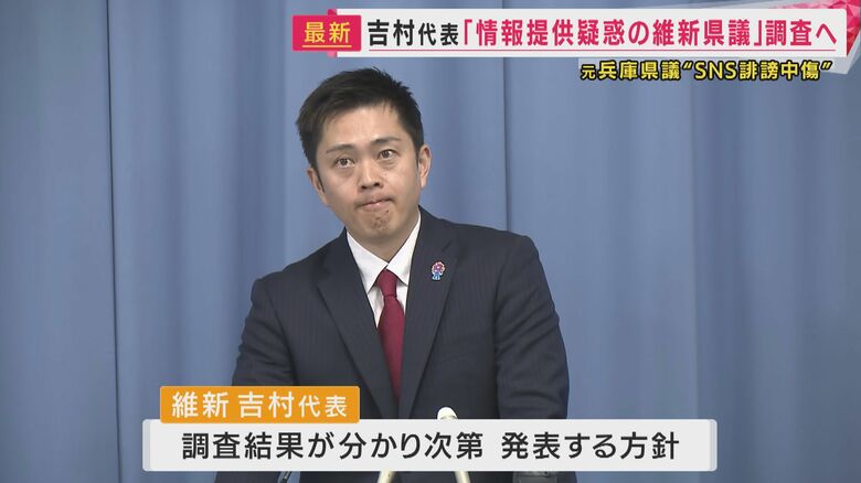 日本維新の会 吉村洋文代表