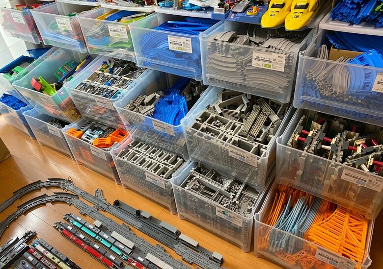 ずらりと揃ったパーツたち