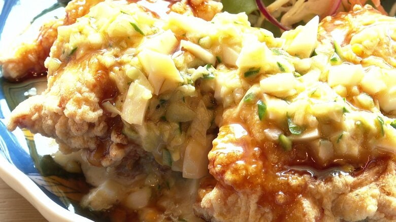 この日のメインは「チキン南蛮」