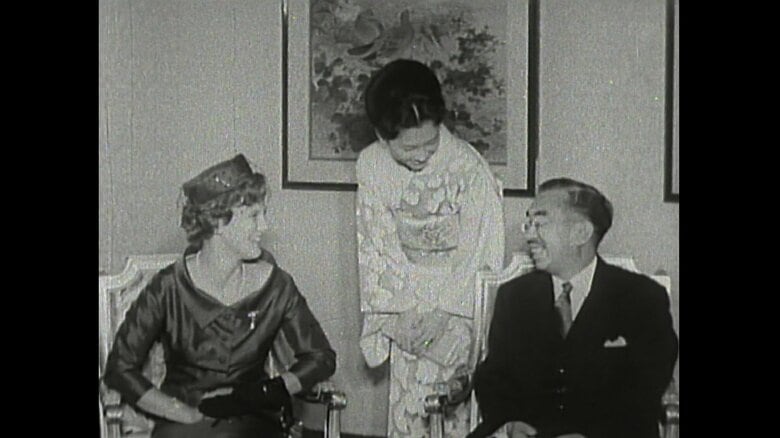 昭和38（1963）年　マルグレーテ女王が初めて来日