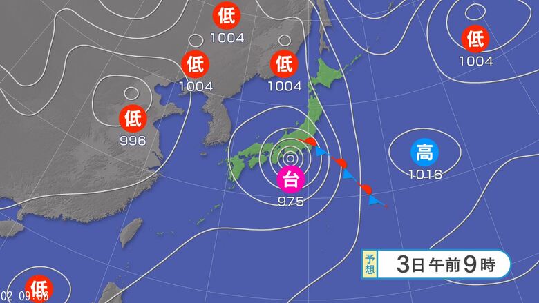 予想天気図
