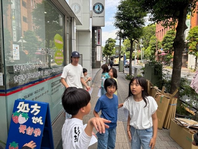 外に出て店舗に飛び込み交渉