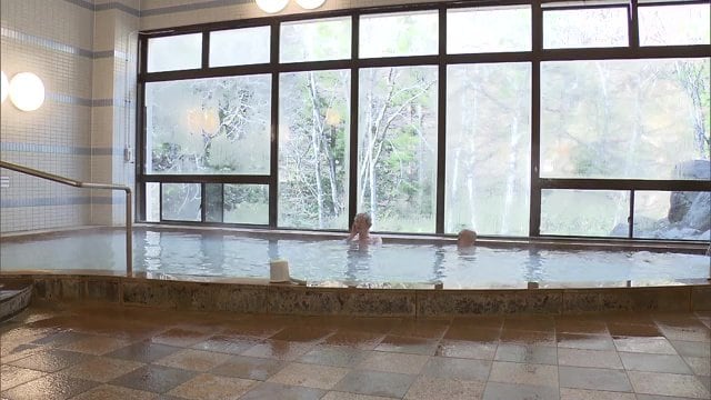 広々とした大浴場