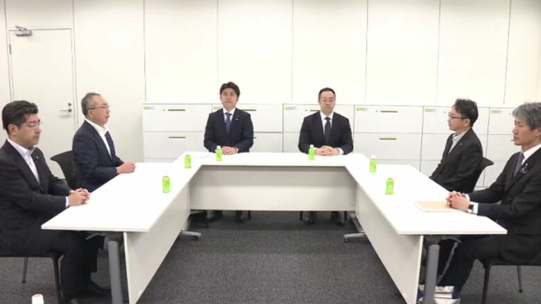 自公：政治資金規正法改正に関する実務者協議（ことし5月）