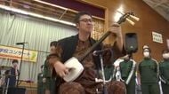 津軽三味線コンサート中学校で開催　世界大会3連覇の音色を堪能　岩手県久慈市