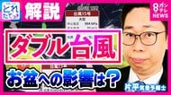 【ダブル台風】「古い家が風で押しつぶされてもおかしくない」　“ダブル台風”接近でお盆休みに影響か　北日本・東日本は注意を　沖縄は7～8日「最大瞬間風速55メートル」予想　台風13号・台風15号