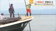 「おいしいノリを」4年ぶり生産日本一の有明海 養殖用の支柱立て 今季の準備着々【佐賀県】