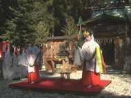 安産と子育ての神様…三重・熊野市の産田神社で例大祭 イザナミノミコトが子を産んだ場所との言い伝え