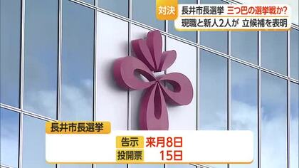 【長井市長選】4年前の無投票から一転…三つ巴の選挙戦となる公算　11月8日告示・15日投開票　山形