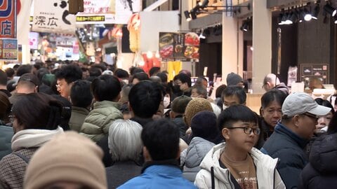 大晦日各地でにぎわい！浪速の台所「黒門市場」は1日で約10万人　年内最後の出張朝市「良い輪島、新しい輪島にできたら」　関東平野部1月2日夜に雪雲か