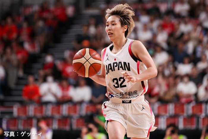 ニュージーランドとの第2戦での宮崎早織(6日、東京・有明アリーナ)