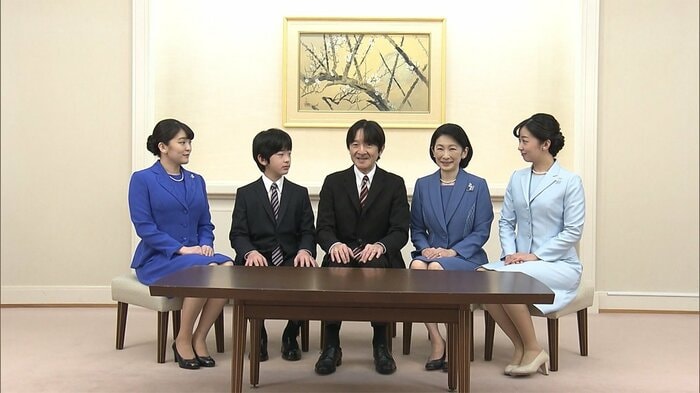 秋篠宮ご一家 12月5日撮影