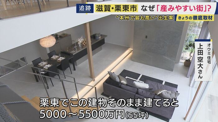 栗東市の住宅
