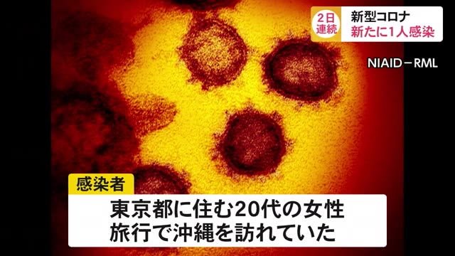 新型コロナ新たに1人感染を確認 2日連続で発生