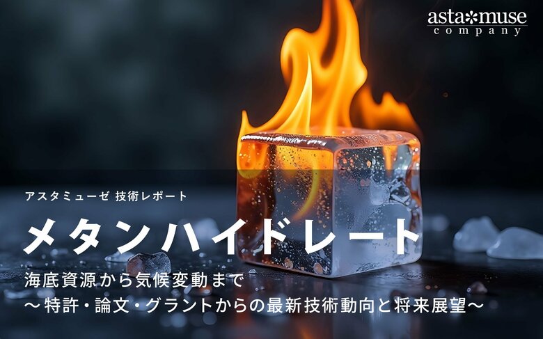 メタンハイドレート：海底資源から気候変動まで ～特許・論文・グラントからの最新技術動向と将来展望～